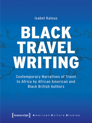 cover image of Black Travel Writing
